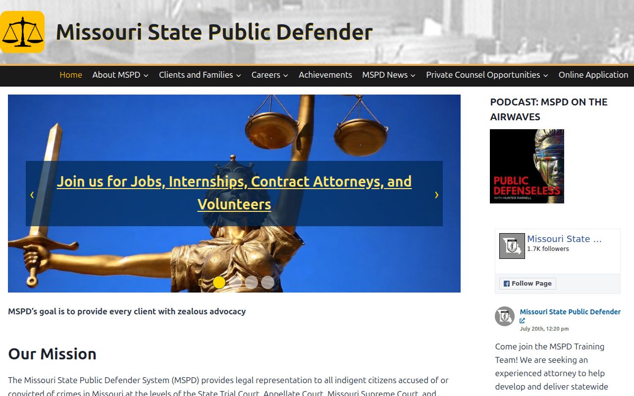 Barton County criminal case counsel through the Missouri public defender finder