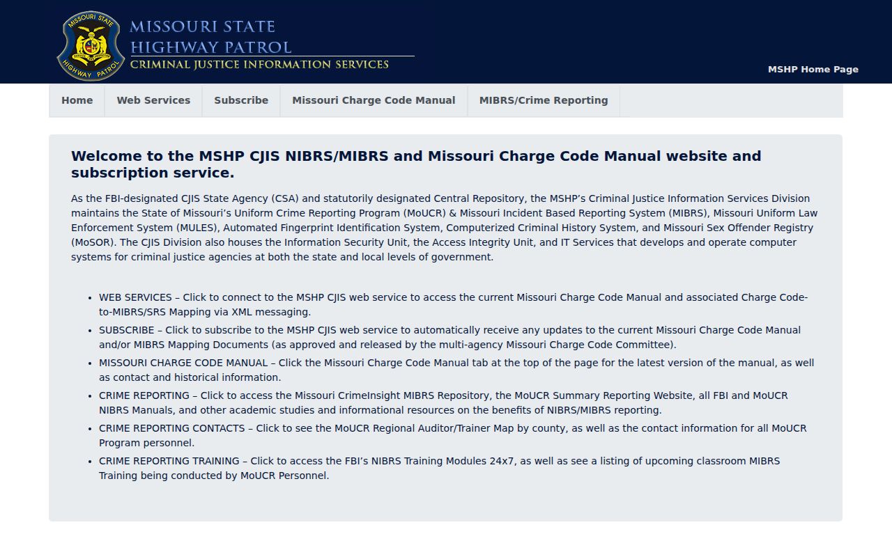 Barton County criminal record context in the Missouri CrimeInsight interface