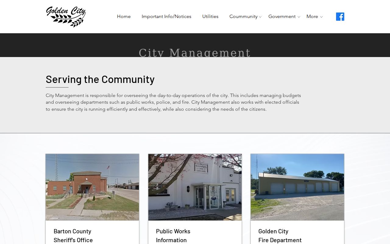 Golden City criminal history law-enforcement route in Barton County